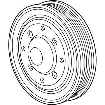 GMC 12611587 Pulley