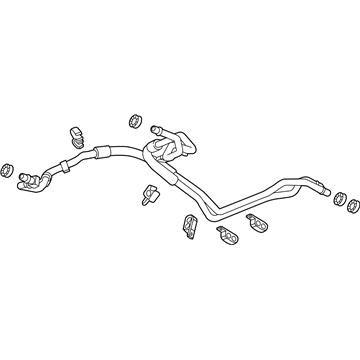 GM 84836989 HOSE ASM-ENG OIL CLR INL & OTLT