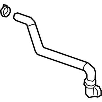 GM 84129287 Hose Assembly, Auxiliary Heater Outlet