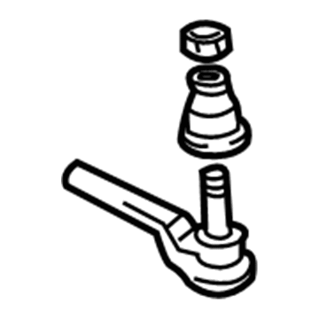 Chevy Impala Tie Rod End - 19418696