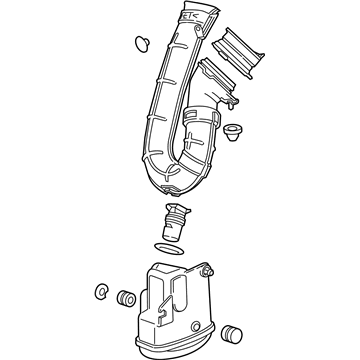 GM 95167526 Duct Assembly, Front Intake Air (W/ Resonator) <See Guide