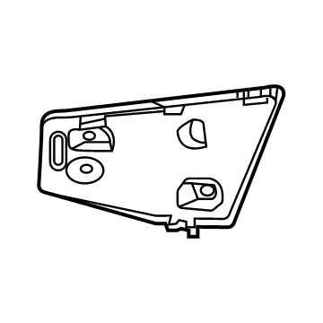 Chevy 84849887 Headlamp Assembly Center Bracket