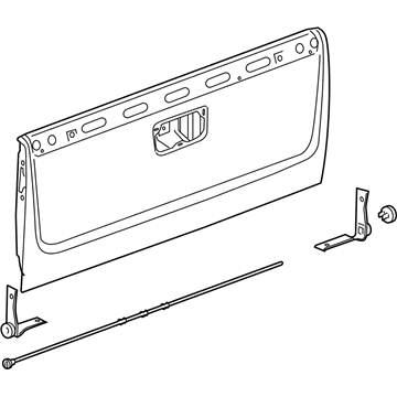 GMC 20885080 Tail Gate