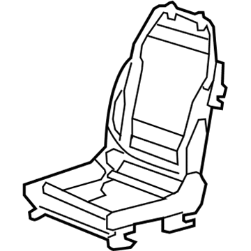 Saturn 15908715 Seat Frame