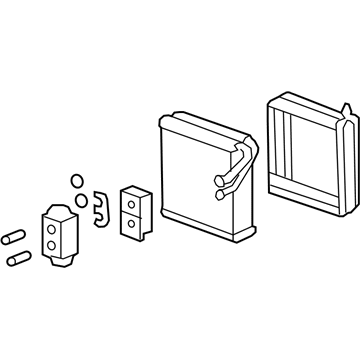 GMC 22804121 Evaporator Core