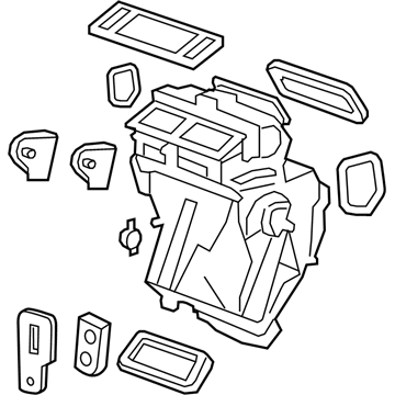 GMC 23475071 A/C & Heater Case