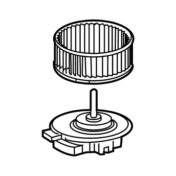 Chevy 85143484 Blower Motor