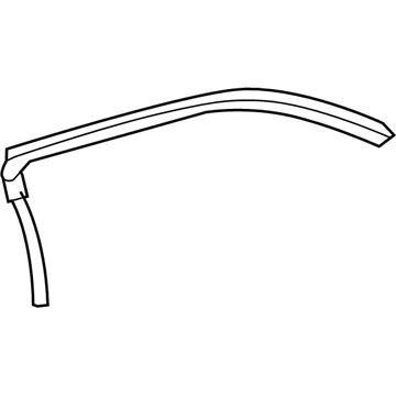 Pontiac 20760335 Upper Weatherstrip