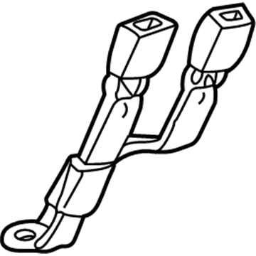 GMC 12477801 Buckle End