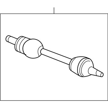 2008 Cadillac SRX Axle Shaft - 15919079