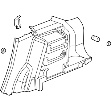 Pontiac 10385936 Lower Trim Panel