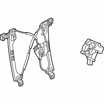 2019 GMC Acadia Window Regulator - 23100246