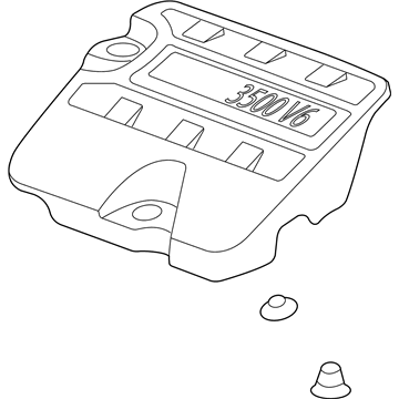 Saturn 12625342 Engine Cover