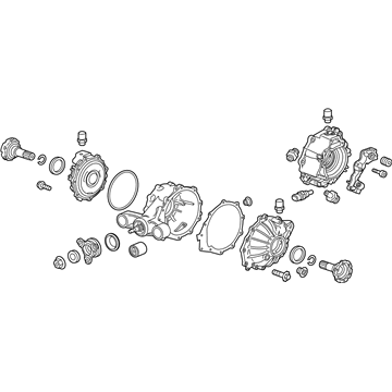 Cadillac 84173768 Differential Assembly