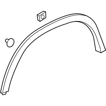 Chevy 95275451 Wheel Opening Molding