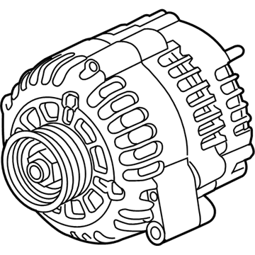 2006 Chevy Trailblazer Alternator - 19118693