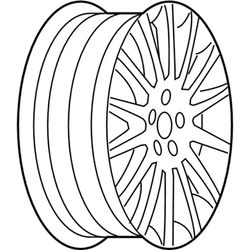 Saturn Aura Spare Wheel - 19149986