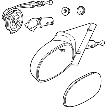 Saturn 21019866 Mirror