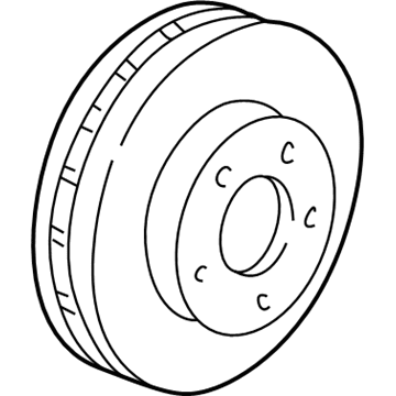 Buick 23127614 Rotor