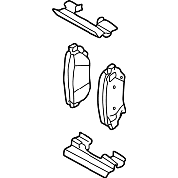 Buick 19121389 Brake Pads