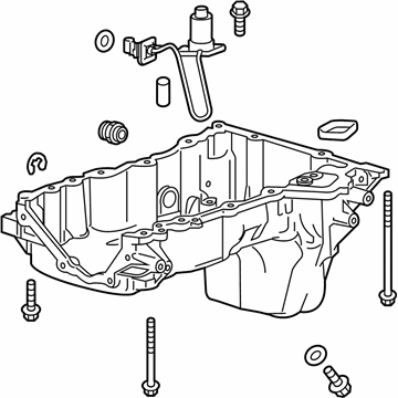 Chevy Colorado Oil Pan - 25202730