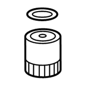 2018 Cadillac CT6 Oil Filter - 12706595