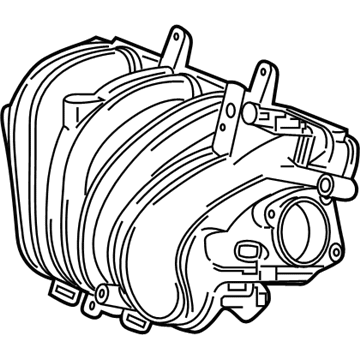 2018 Cadillac CTS Intake Manifold - 12631023
