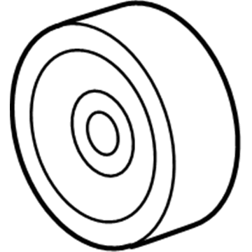 Chevy 12611935 Idler Pulley