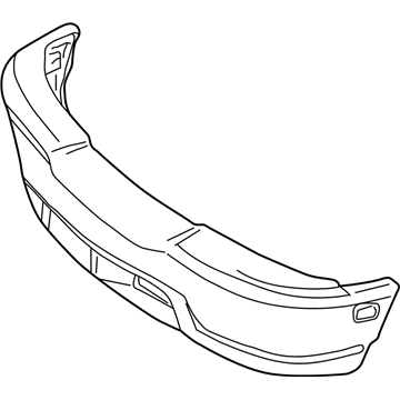 GMC 12377119 Bumper Cover