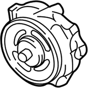 Pontiac 12371989 Water Pump