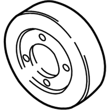 Chevy 14091833 Pulley