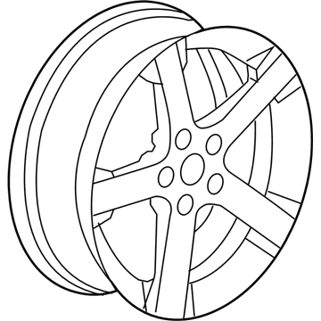 Saturn 22978079 Wheel, Alloy