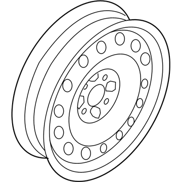 Oldsmobile 9593686 Spare Wheel