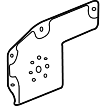 Cadillac 25898938 Splash Shield