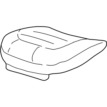 GM 12493434 COVER, Front Seat Cushion