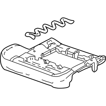 Cadillac 12456726 Cushion Frame