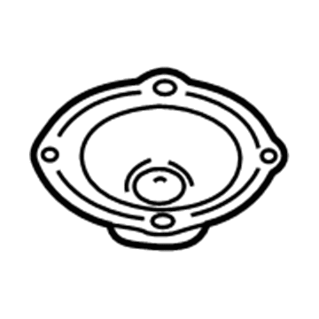 GM 9356759 Speaker Assembly, Radio Rear