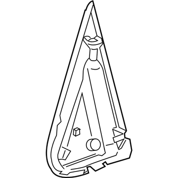 GM 88980588 Gasket,Outside Rear View Mirror, Lh