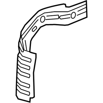 Cadillac 23157643 Rail Reinforcement