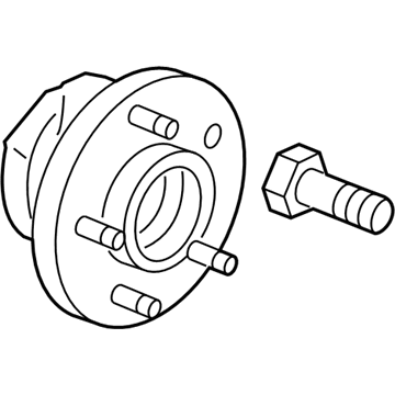 2021 Chevy Malibu Wheel Bearing - 13543412