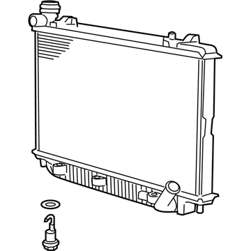 Chevy 92456751 Radiator Assembly