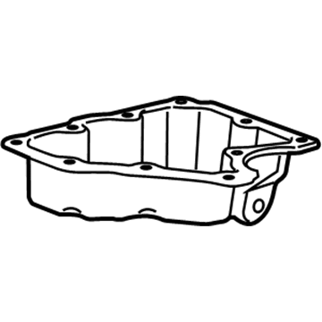 GMC 12669909 Lower Oil Pan