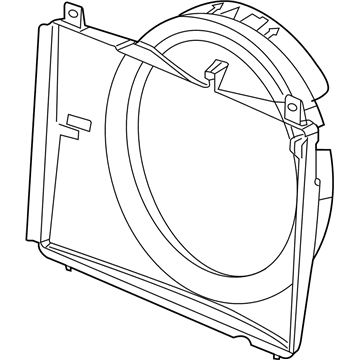 Oldsmobile Fan Shroud - 15170459