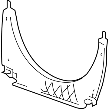 Hummer 25862431 Lower Shroud