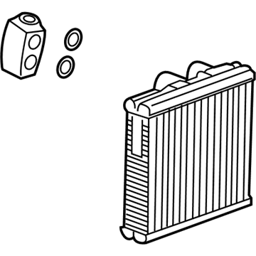 Cadillac 84751078 Evaporator Core