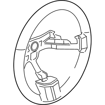 GM 25816505 Steering Wheel Assembly *Very Dark Gray