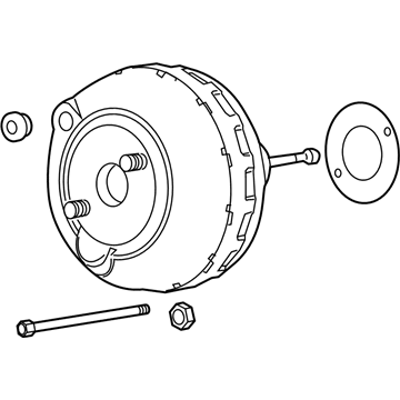 Cadillac 84626897 Booster