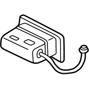 GM 10399604 Airbag,Instrument Panel