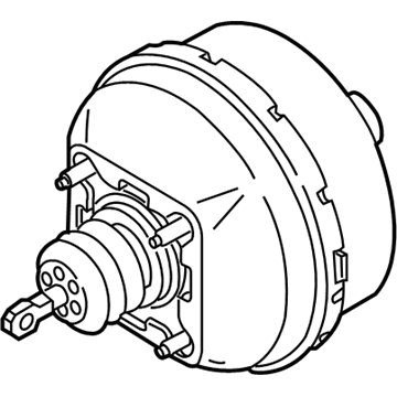 1997 GMC K3500 Brake Booster - 18029961