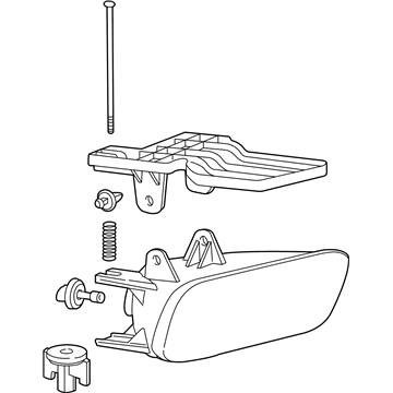 GMC 19433557 Fog Lamp Assembly